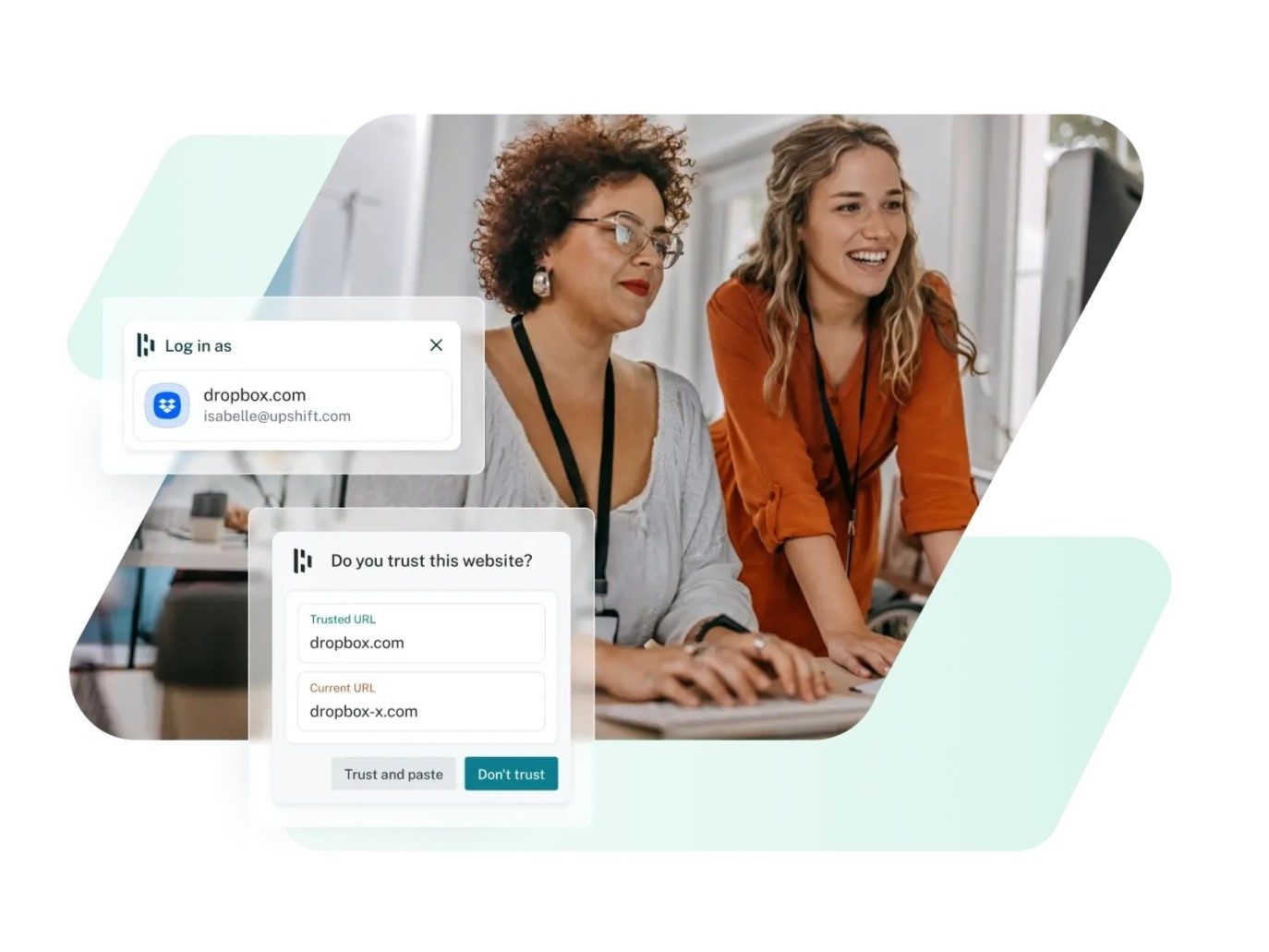 Dashlane credential management tool used by teams to login
