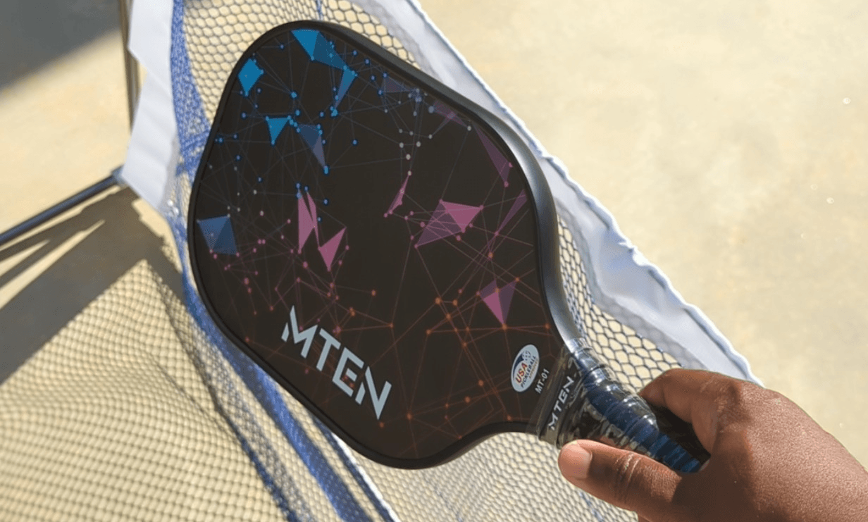 Dinkbuddy Net and Pickleball Paddle