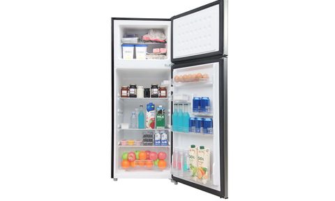 A Frigidaire 7.5 cubic feet refrigerator on a white background.