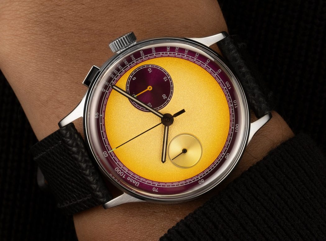 H. Hoser x StudioUnderd0g watch on man's wrist