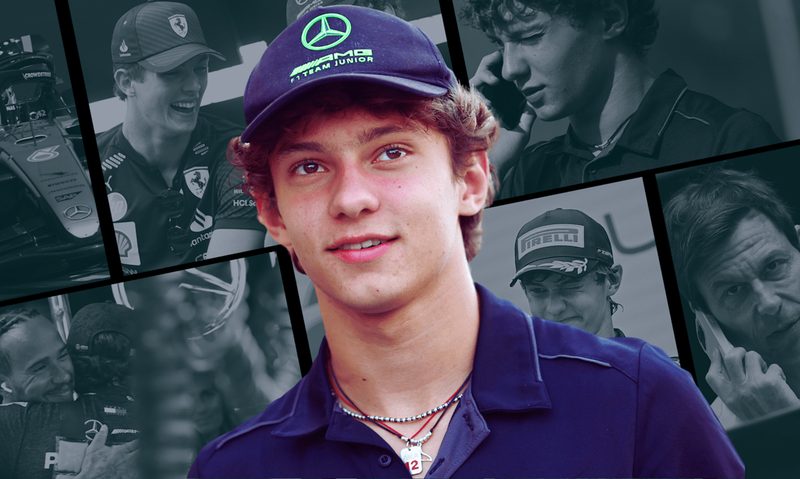 Kimi Antonelli will replace Mercedes F1 driver Lewis Hamilton starting in 2025.