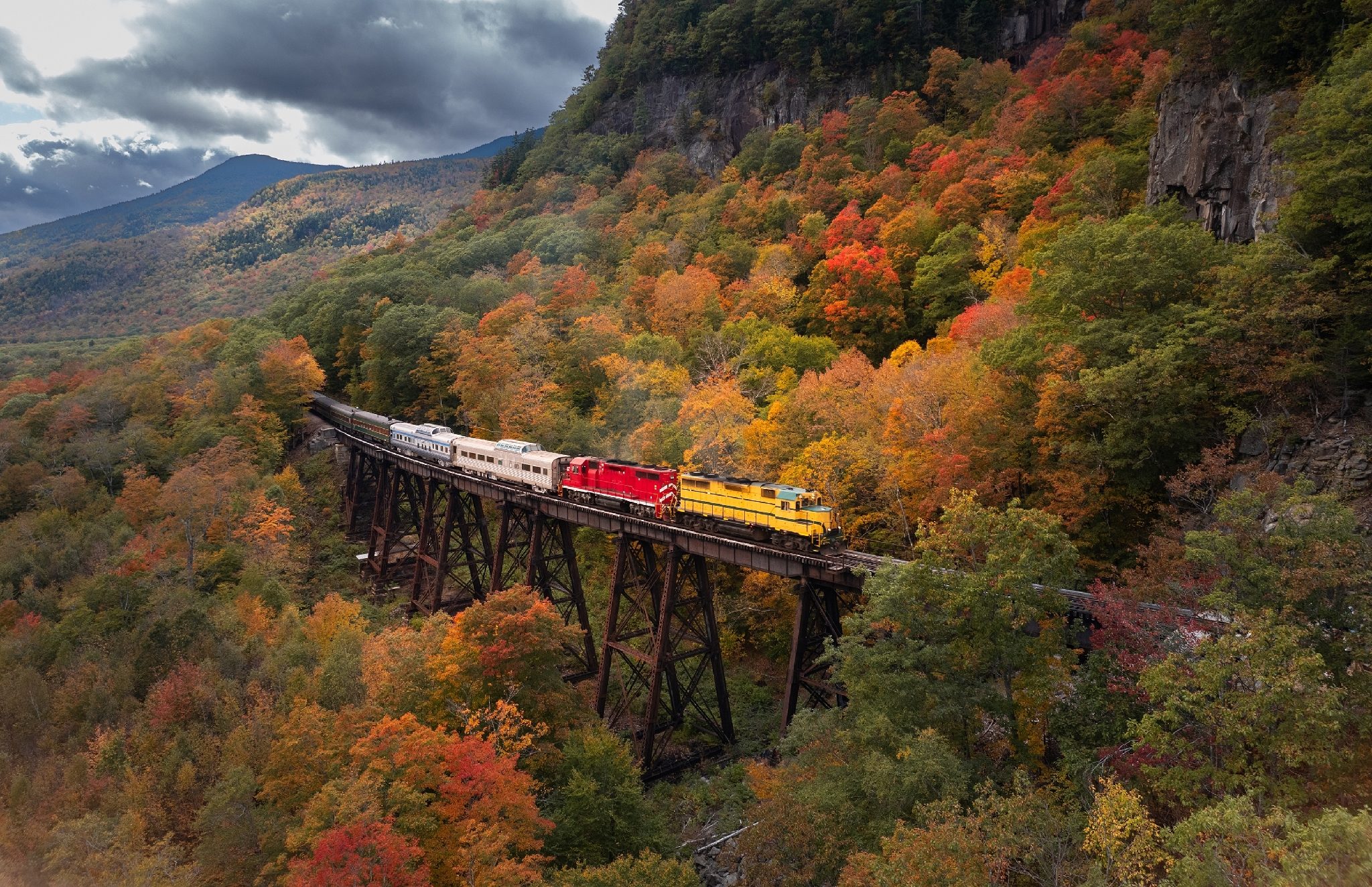 Foliage in North Conway NH