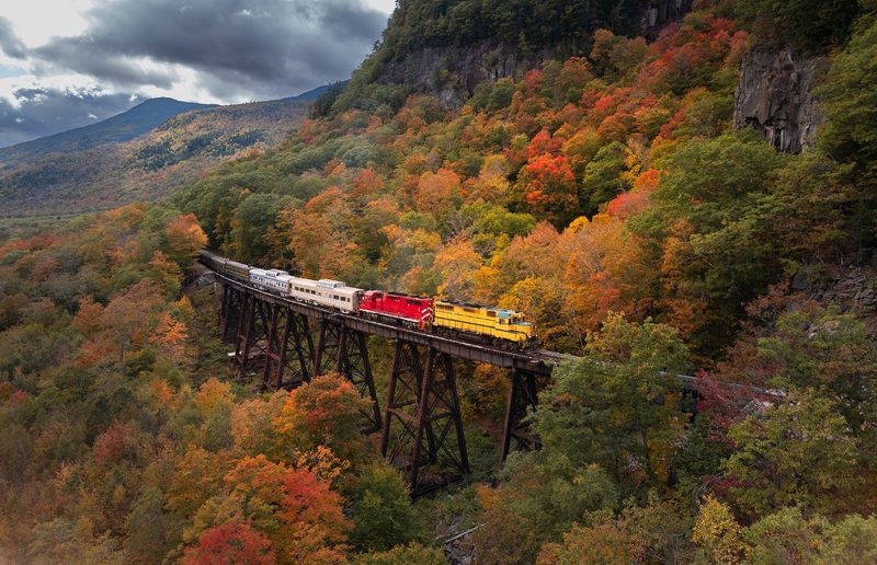 Foliage in North Conway NH