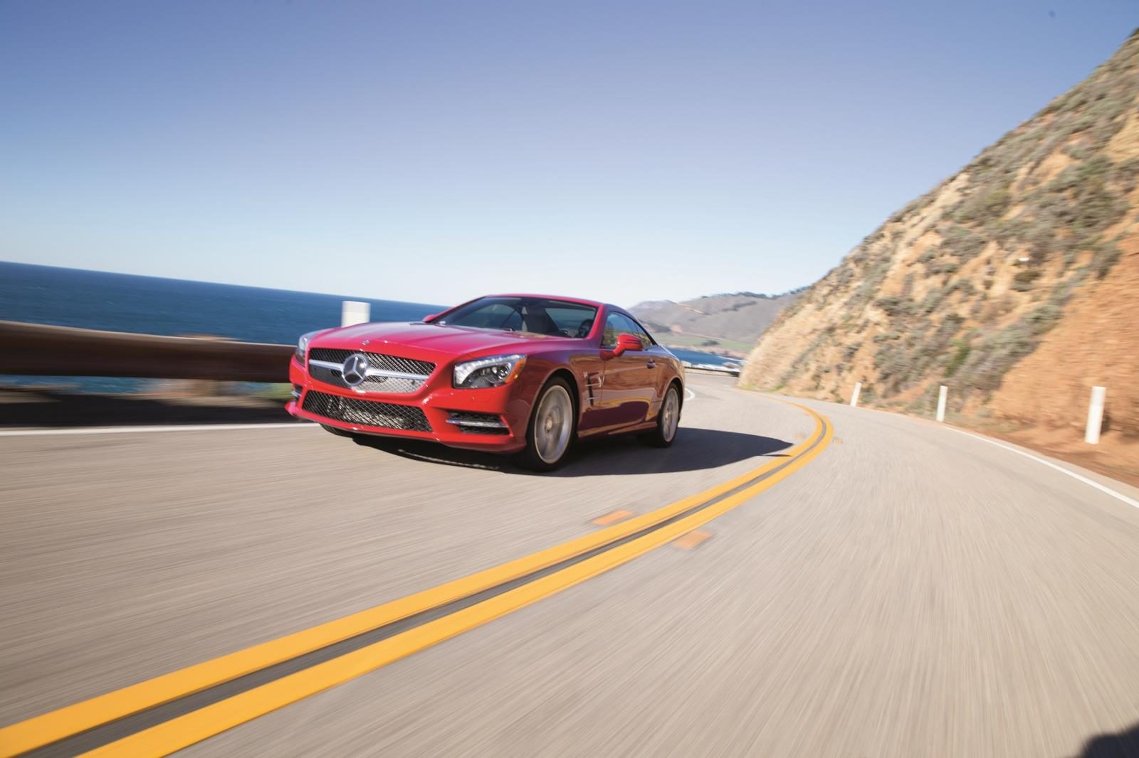 Mercedes-Benz SL550 with Michelin All Season tires