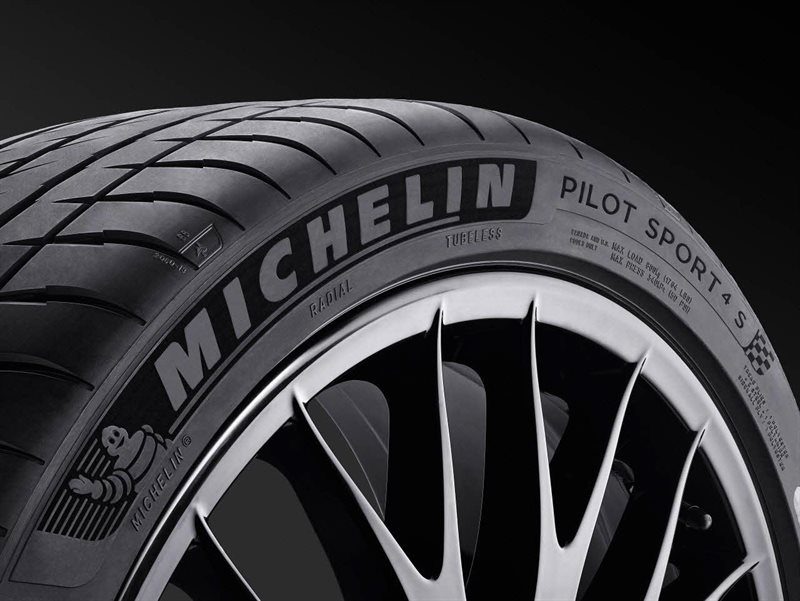 Michelin tire sidewall