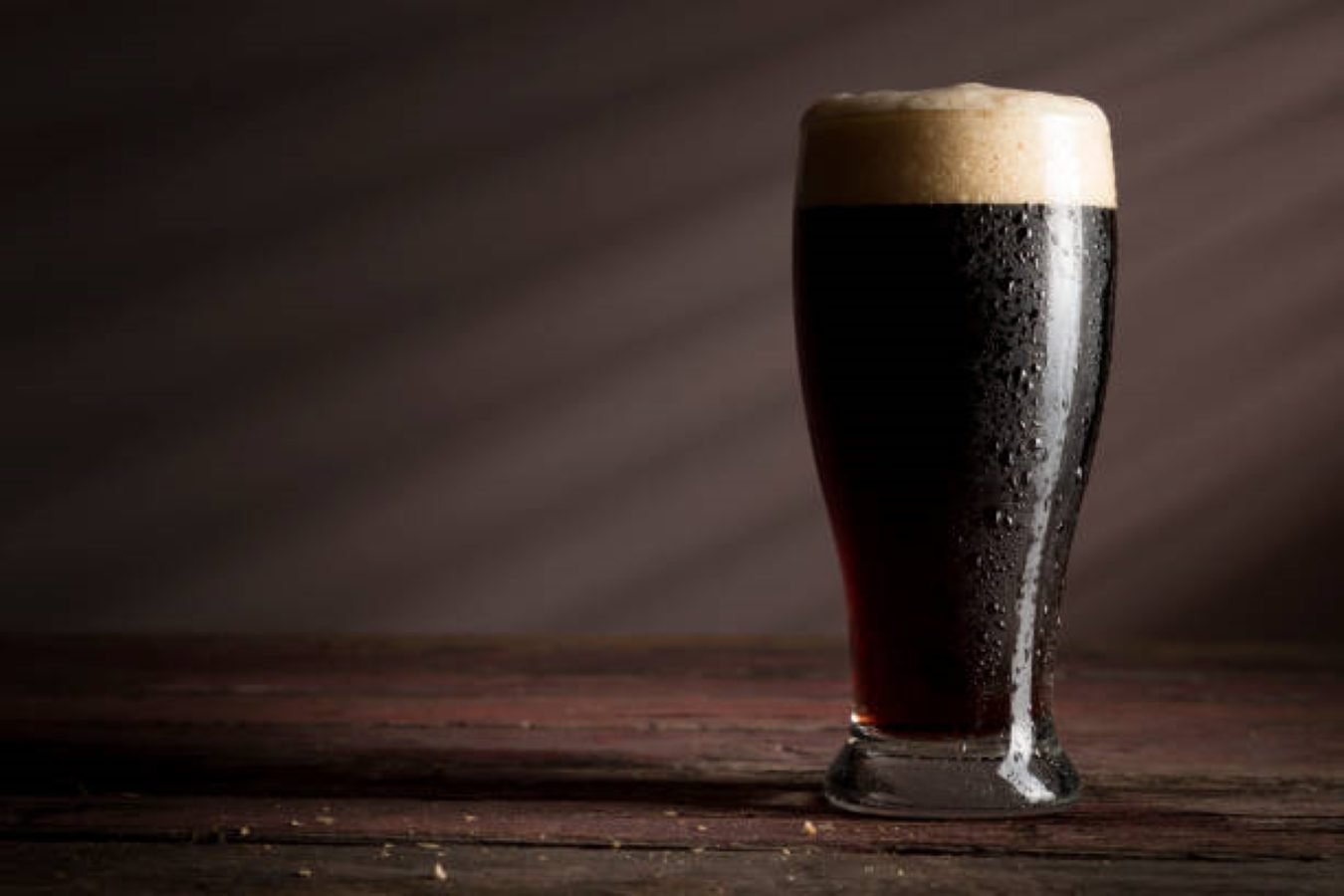 Porter beer in a glass