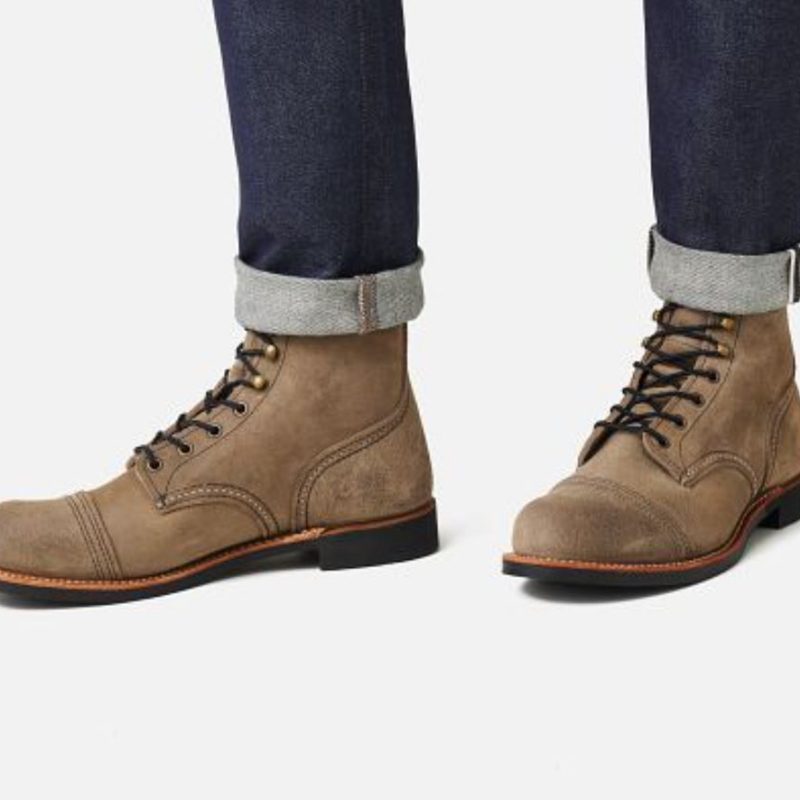 Redwing Heritage Iron Ranger on feet