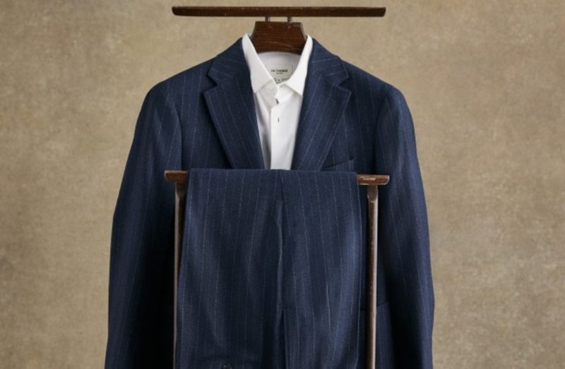 Suit on a stand