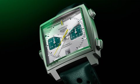 tag heuer monaco chronograph racing green