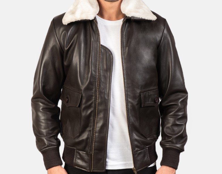The Jacket Maker Leather Bomber