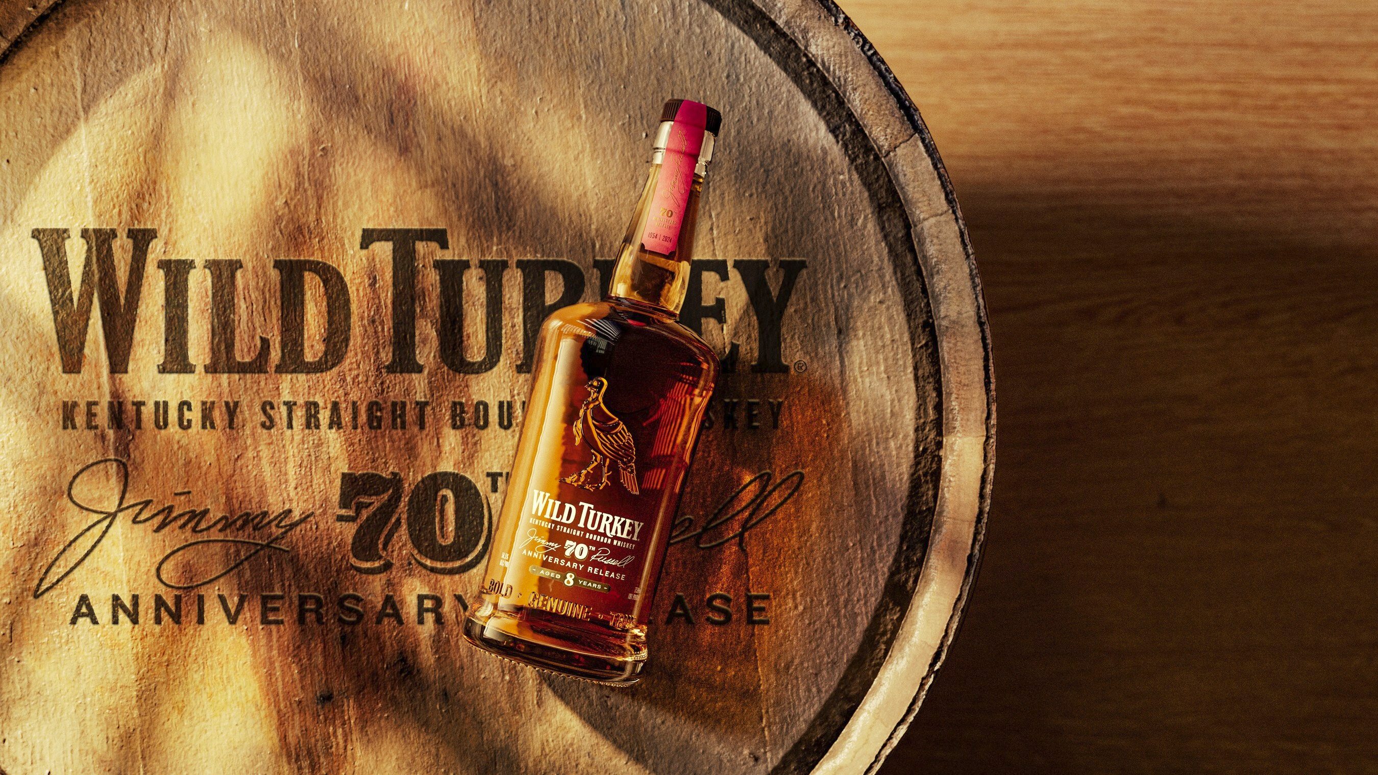 Wild Turkey Bourbon 70th anniversary release
