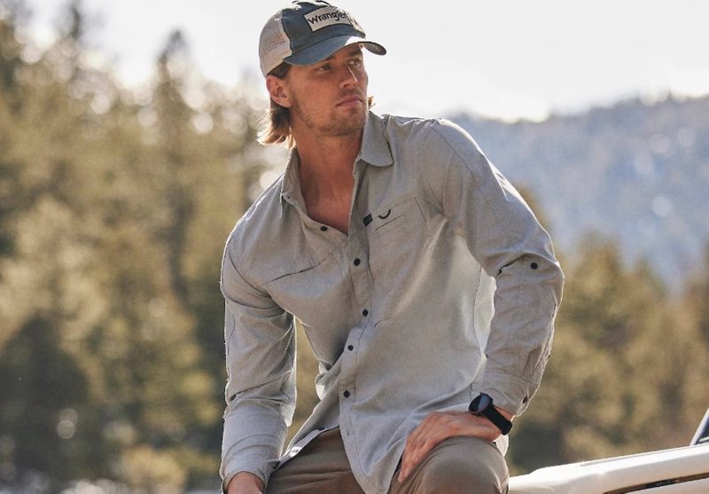 Wrangler ATG man on a truck