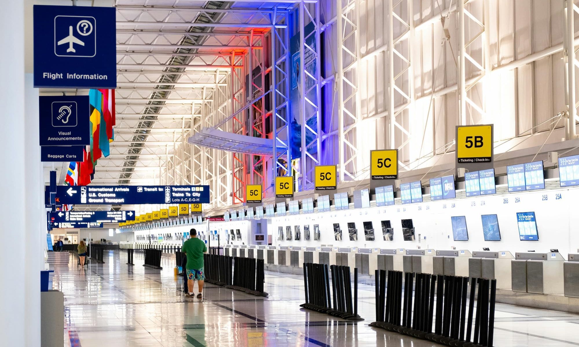 inside of airport