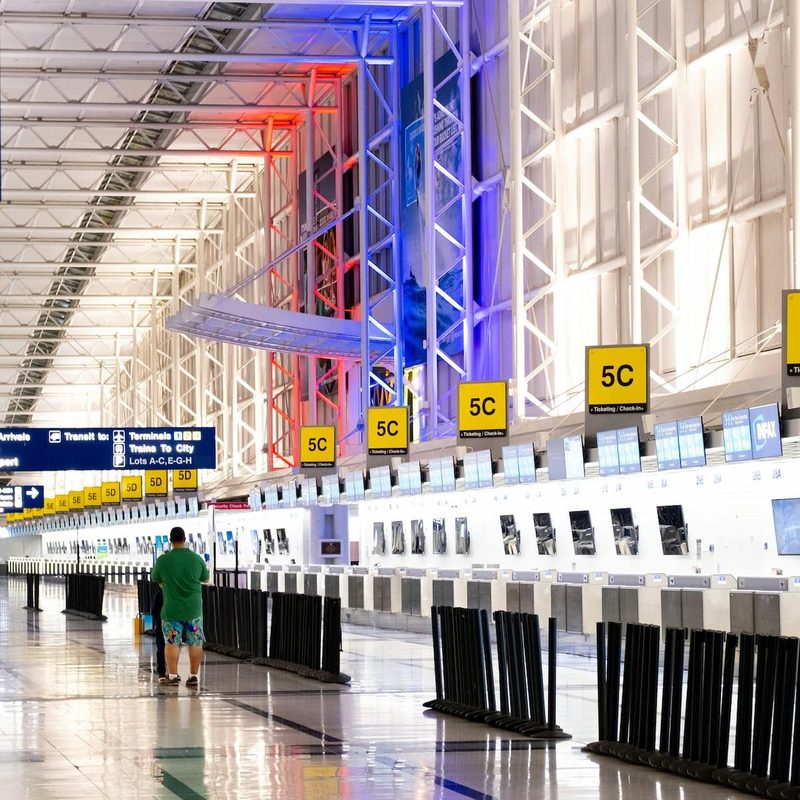 inside of airport
