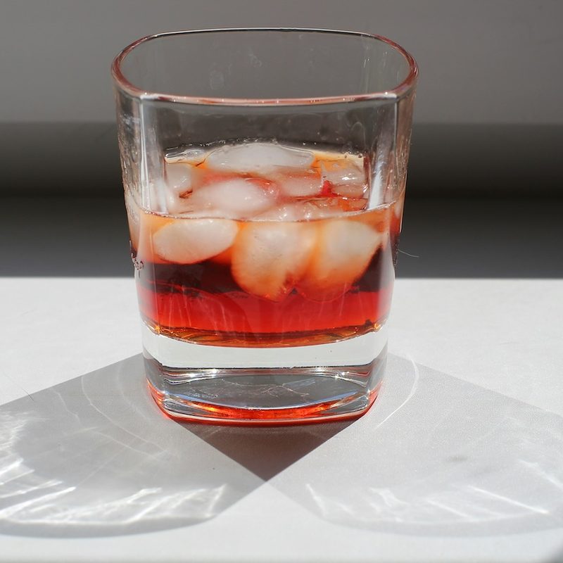 Boulevardier cocktail