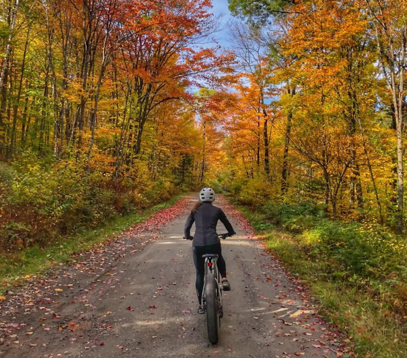 E-bike in Stowe