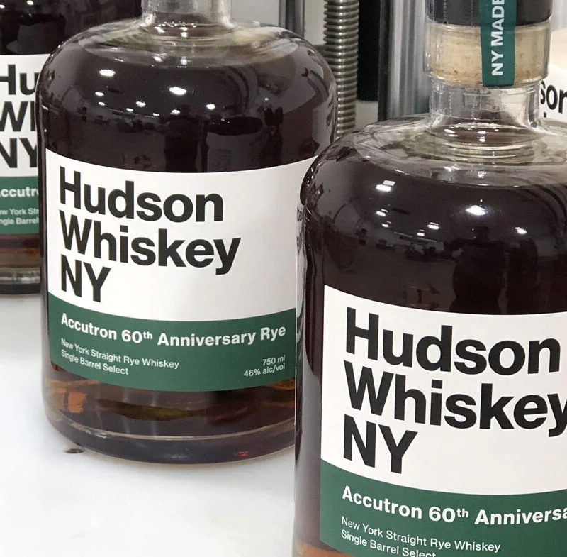 Accutron 60th anniversary whiskey bottle