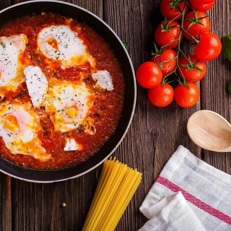 Mediterranean breakfast.