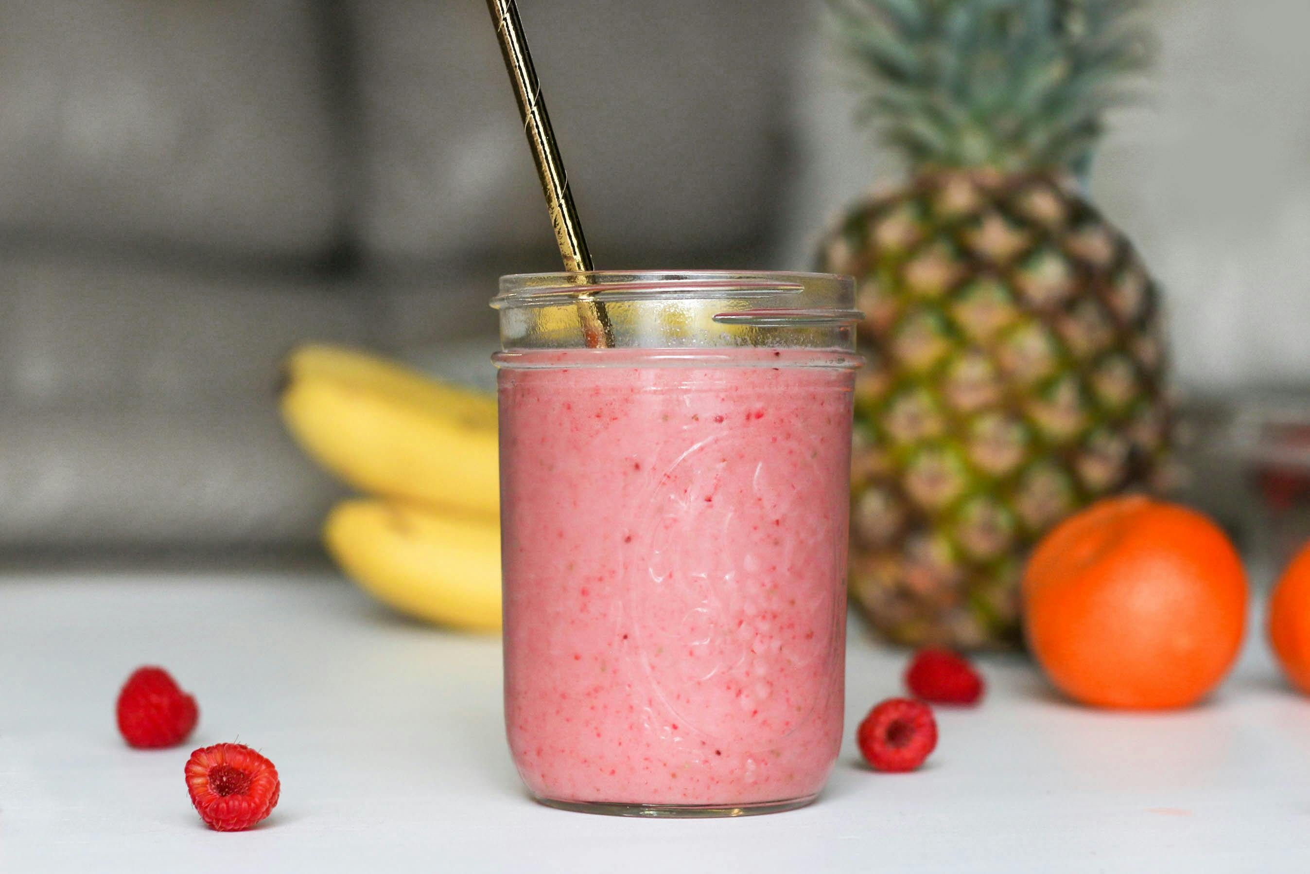 Protein smoothie.