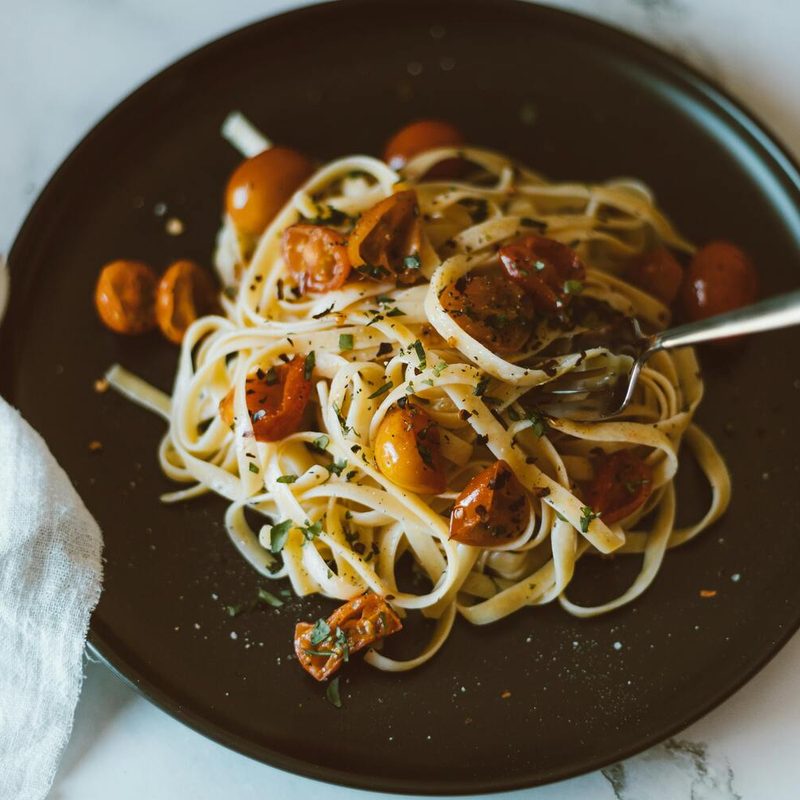 Mediterranean diet food.