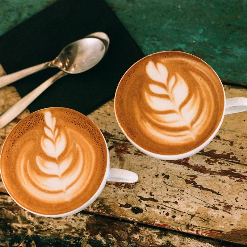 Two cups of coffee