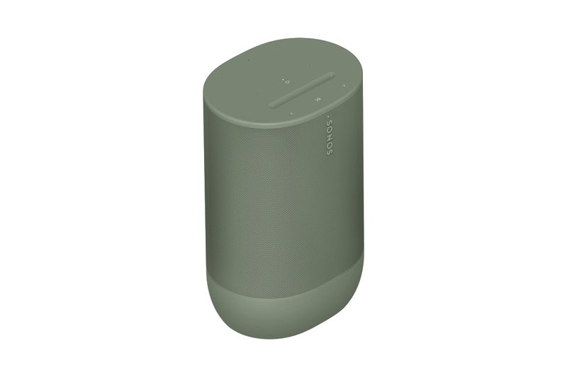Sonos Move 2 Portable Bluetooth Speaker isolated on a plain white background.