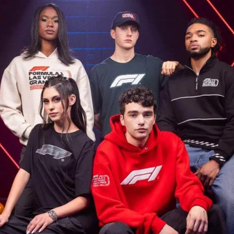 2024 F1 Las Vegas Grand Prix Core merchandise collection.