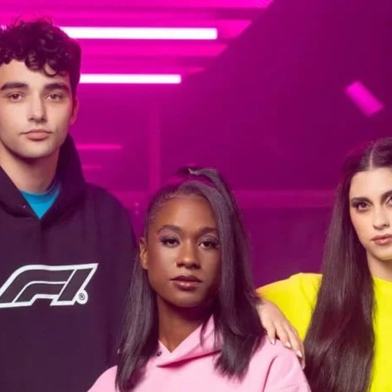 2024 F1 Las Vegas Grand Prix Neon merchandise collection.
