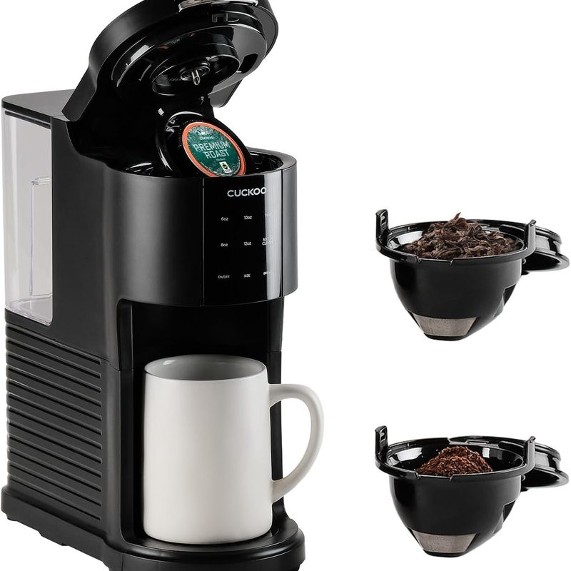 CUCKOO 3-in-1 Single-Serve Coffee Maker