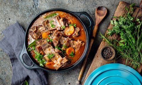 Beef bourguignon
