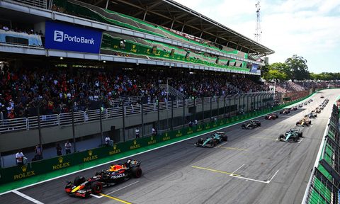 Autofromo Jose Carlos Pace also called Interlagos is the trac used for the F1 Sao Paulo Grand Prix.