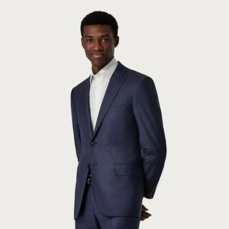 Blue suit by Canali