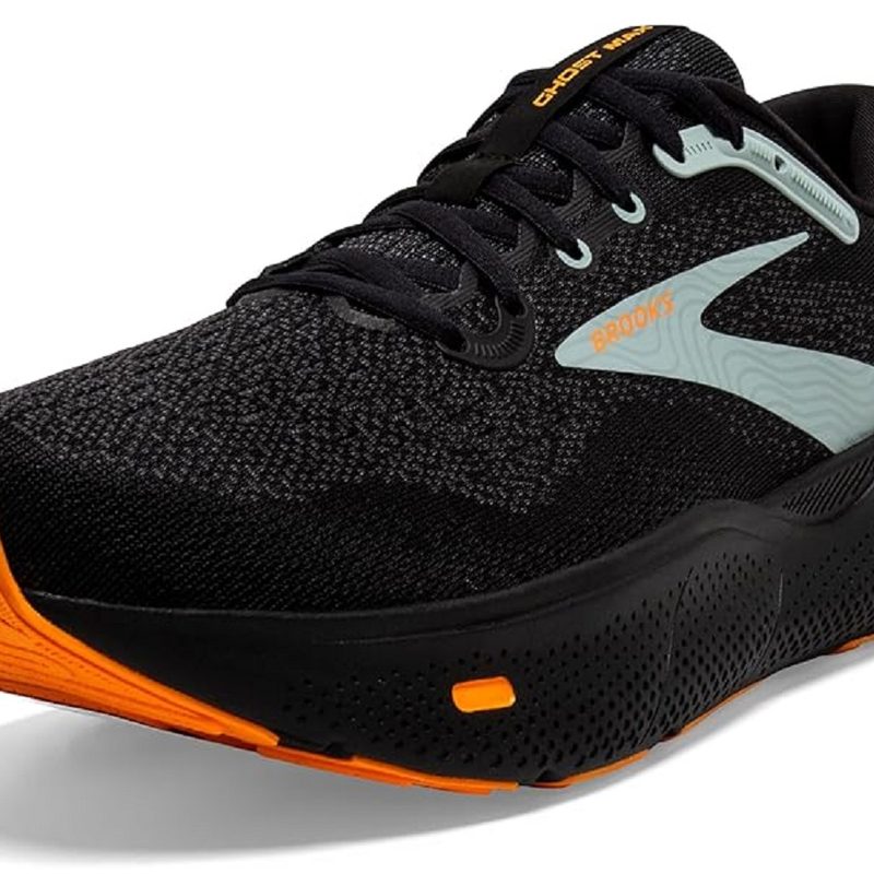 The Brooks Men’s Ghost Max Cushion Neutral Running Shoe on a white background.