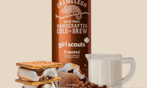 Girl Scout Smores Cold Brew Latte