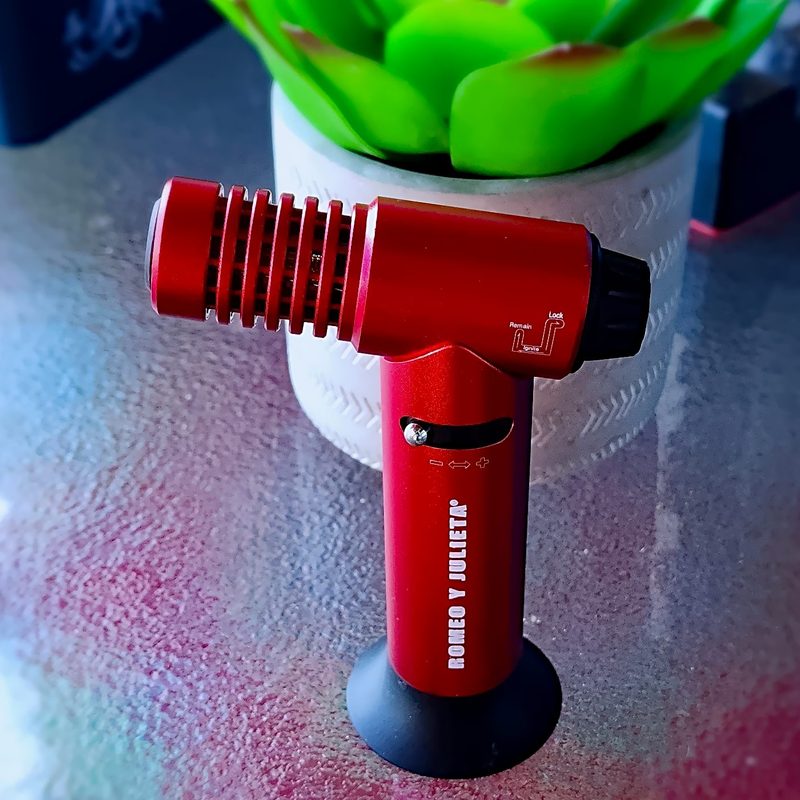 Casa de Montecristo torch lighter from Tampa Bay Cigar Bash 2024 - Briley Kenney The Manual