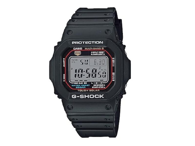 The Casio G-Shock GWM5610-1 on a white background.