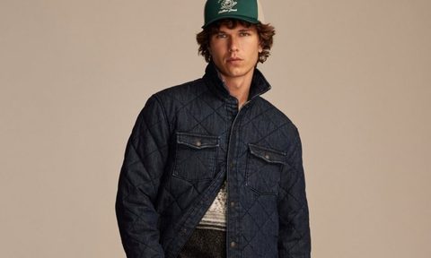 Cole Hauser x Lucky Brand quilted jacket