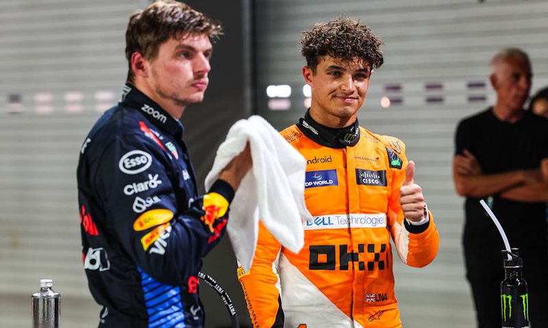 Competition between Red Bull F1 driver Max Verstappen and McLaren driver Lando Norris is a major focus of the USGP.