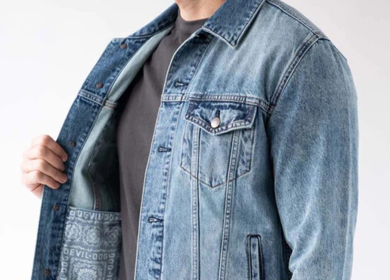 DEVIL DOG DUNGAREES Carroway Denim Trucker