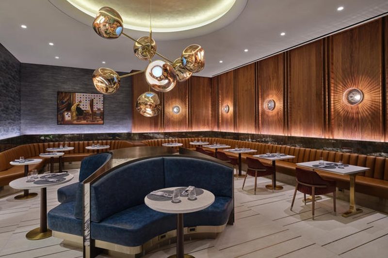 Delta One Lounge LAX - Dining Room