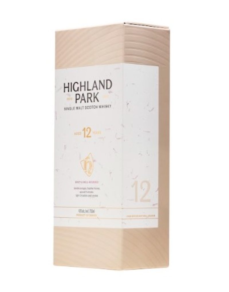 Highland Park Whisky launched a new product design inspired by its