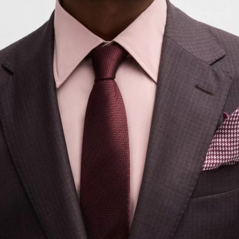 Hugo Boss suit and tie