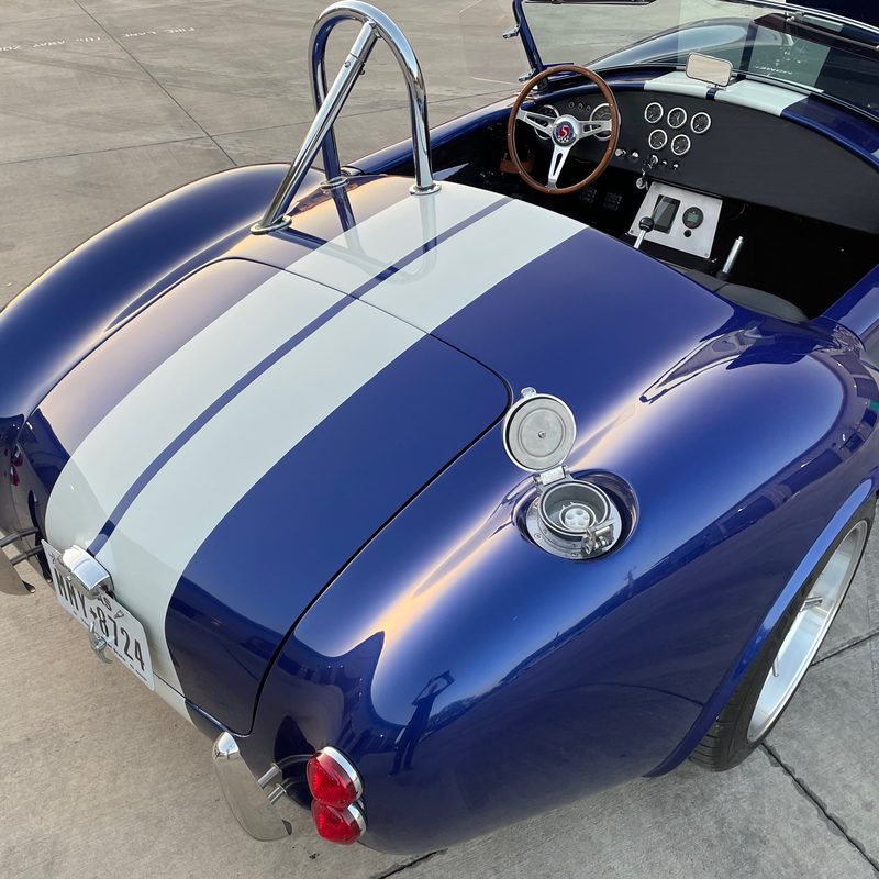 Classic car converted to an EV by Moment Motor Company