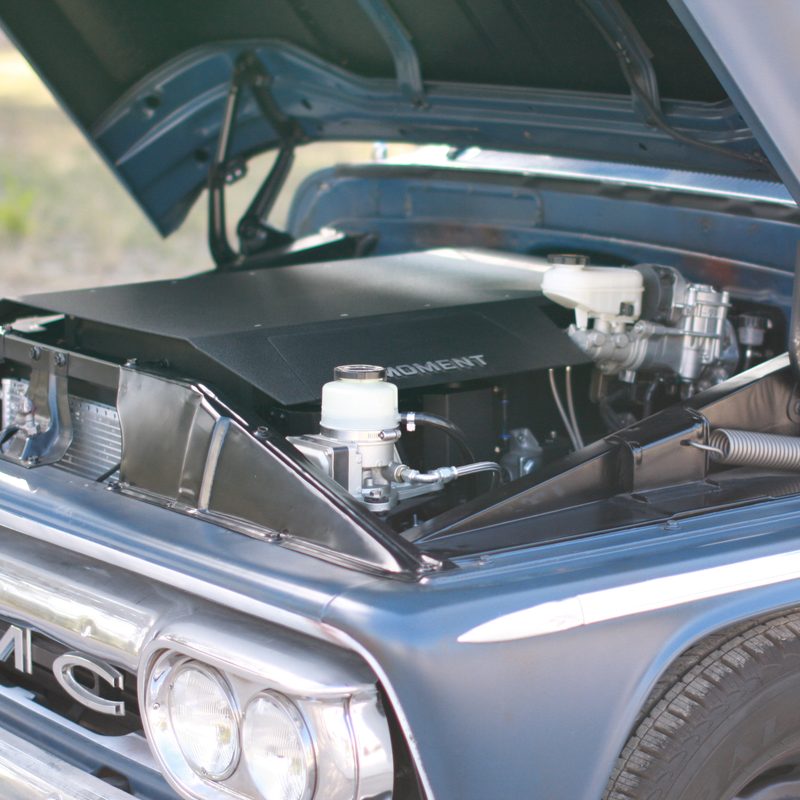Classic GMC converted to EV by Moment Motor Co.