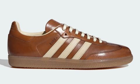 sideview of the Adidas Samba OG Made in Italy