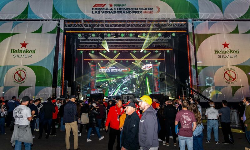 LIV on the Grid Heineken Silver Stage Access.