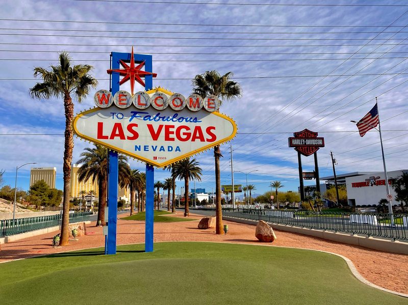 Welcome sign in Las Vegas