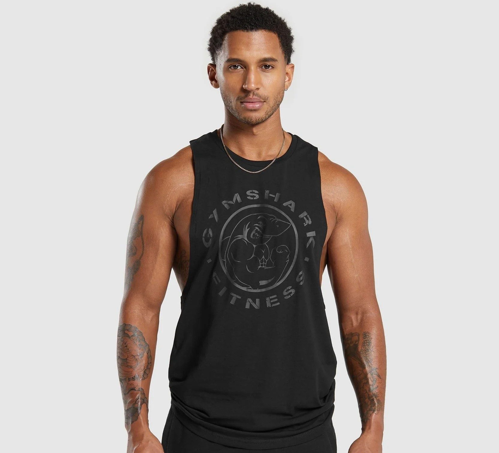 Gymshark tank top.