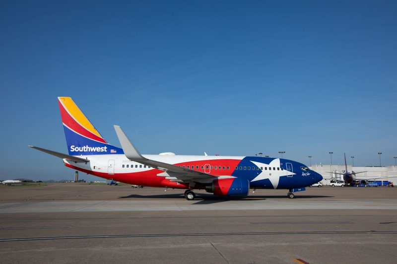 Southwest Airlines Lone Star One livery