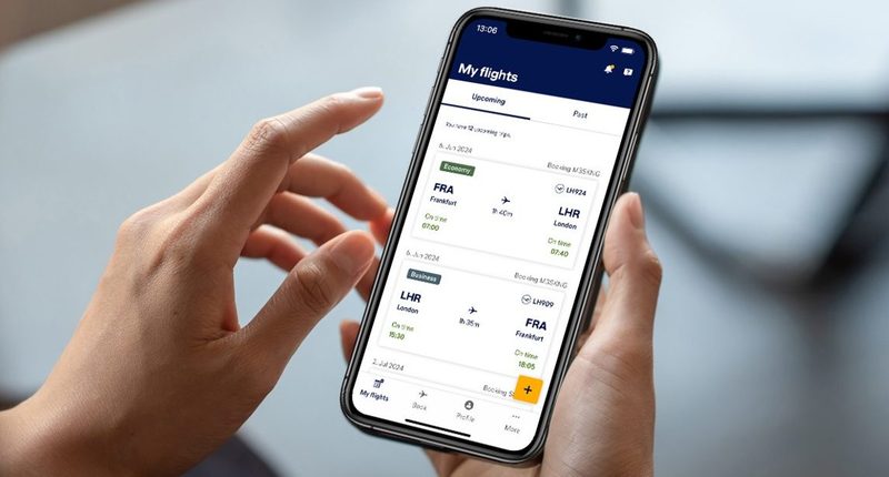 Lufthansa app